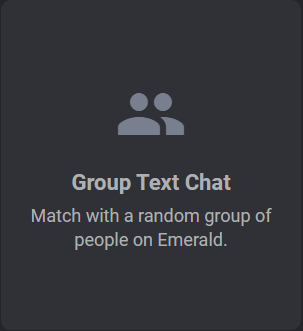 Emerald Chat group text chat