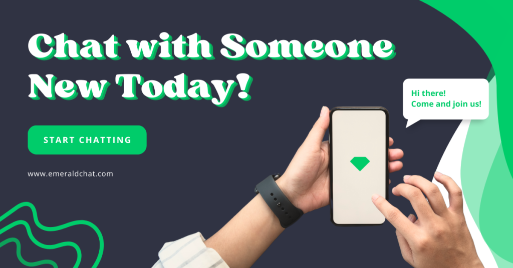 chat with someone new today cta graphic