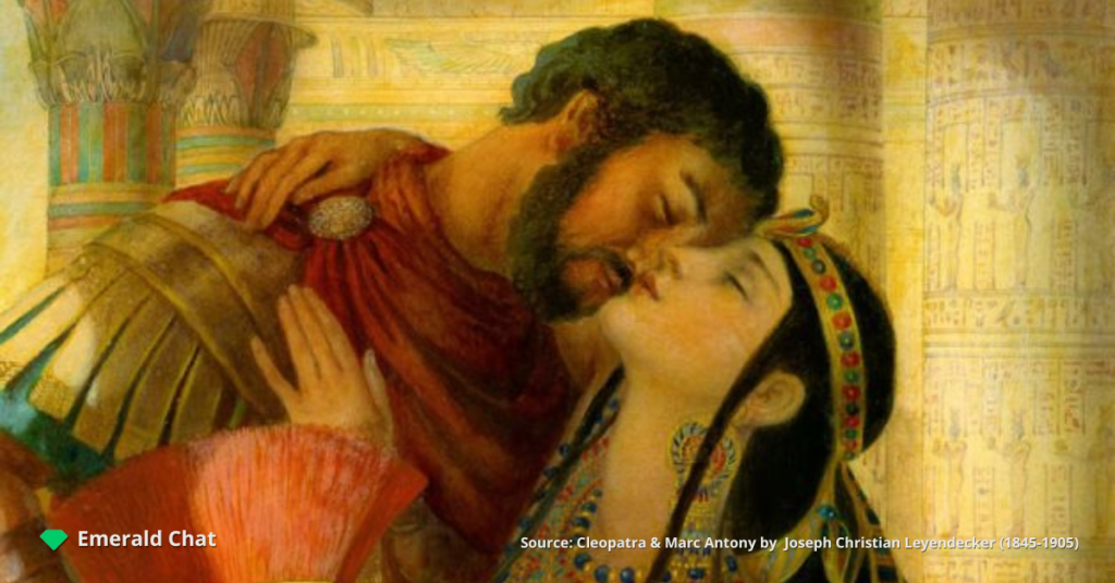 picture of Cleopatra and Marc Antony