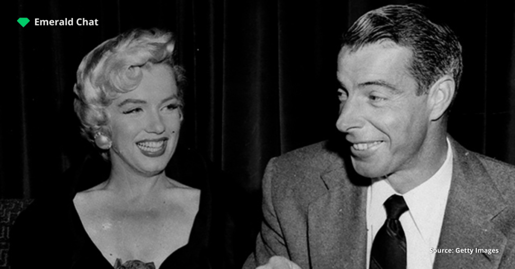 picture of Marilyn Monroe and Joe DiMaggio