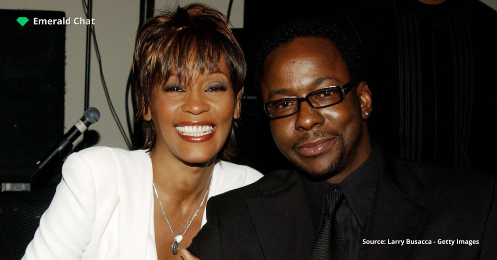 picture of Whitney Houston and Bobby Brown
