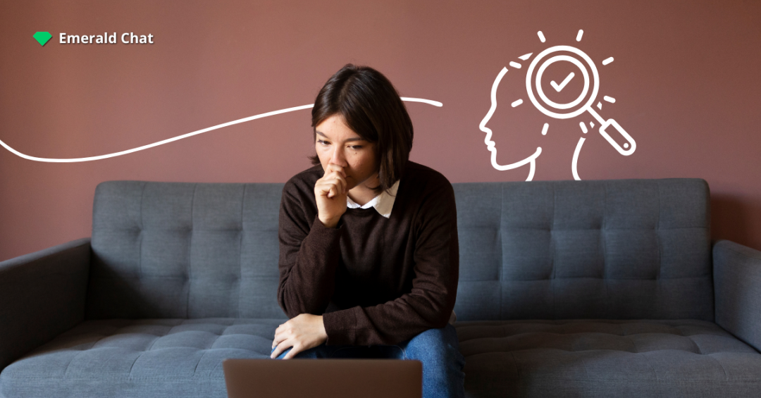 Embracing quiet moments, shown by a woman relaxing in a chair with headphones and closed eyes.