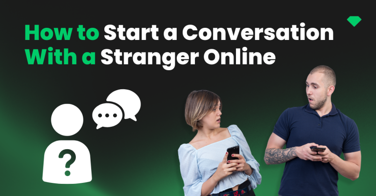 how to start a conversation online
